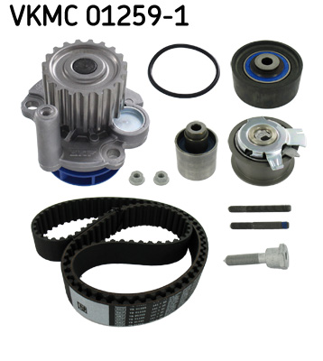 SKF VKMC 01259-1 Pompa acqua + Kit cinghie dentate